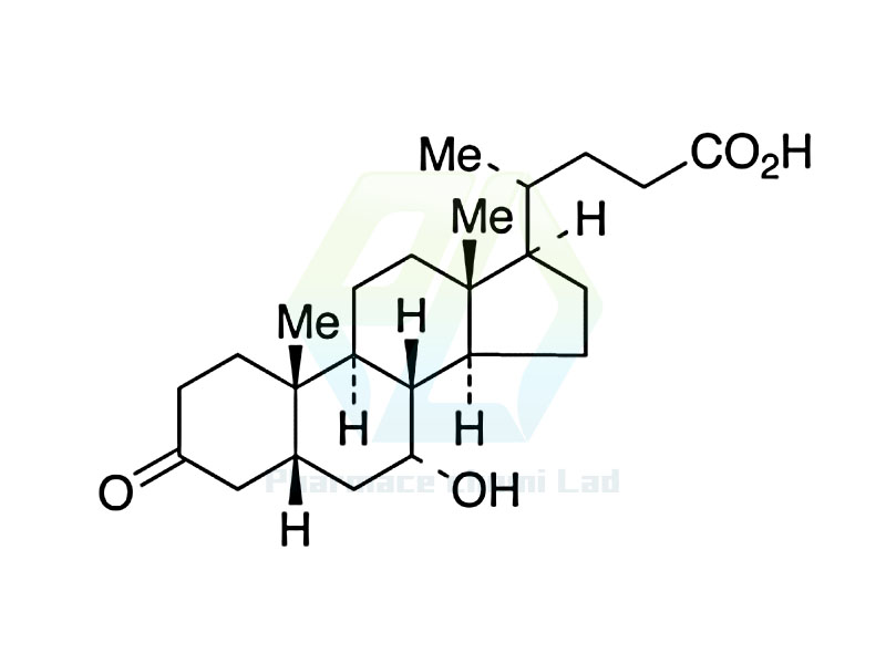3-Oxo-7α-hydroxy-5β-cholanoic Acid