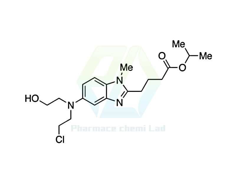 5-[(2-Chloroethyl)(2-hydroxyethyl)amino]-1-methyl-1H-benzimidazole-2-butanoic Ac