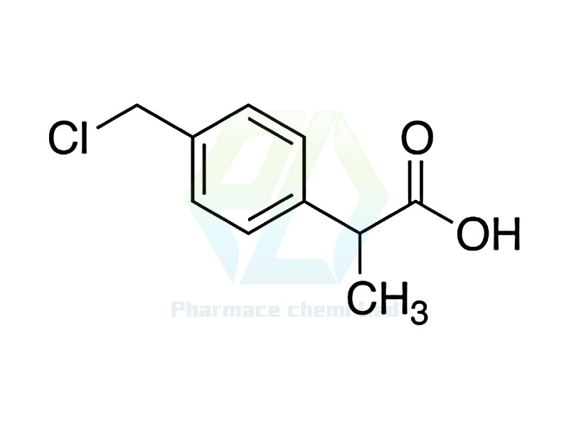 2-(4-(Chloromethyl)phenyl)propanoic Acid