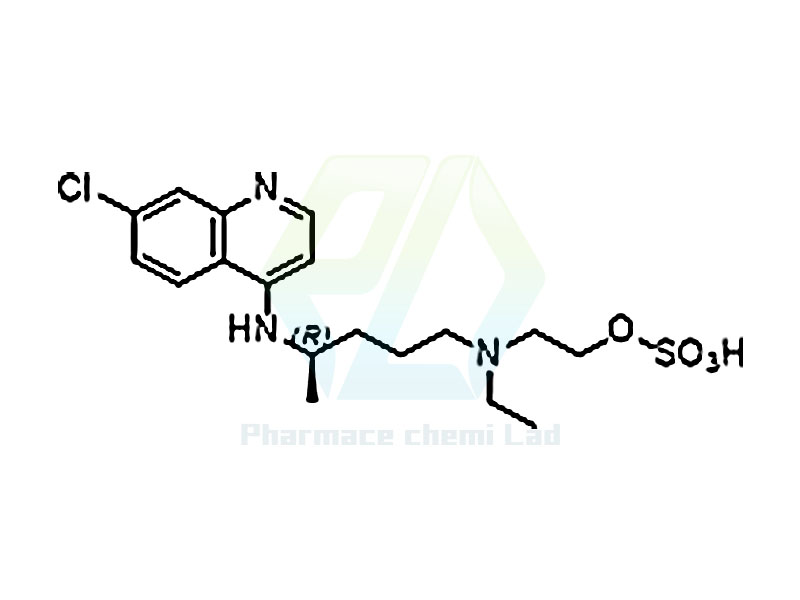 Hydroxychloroquine O-Sulfate 