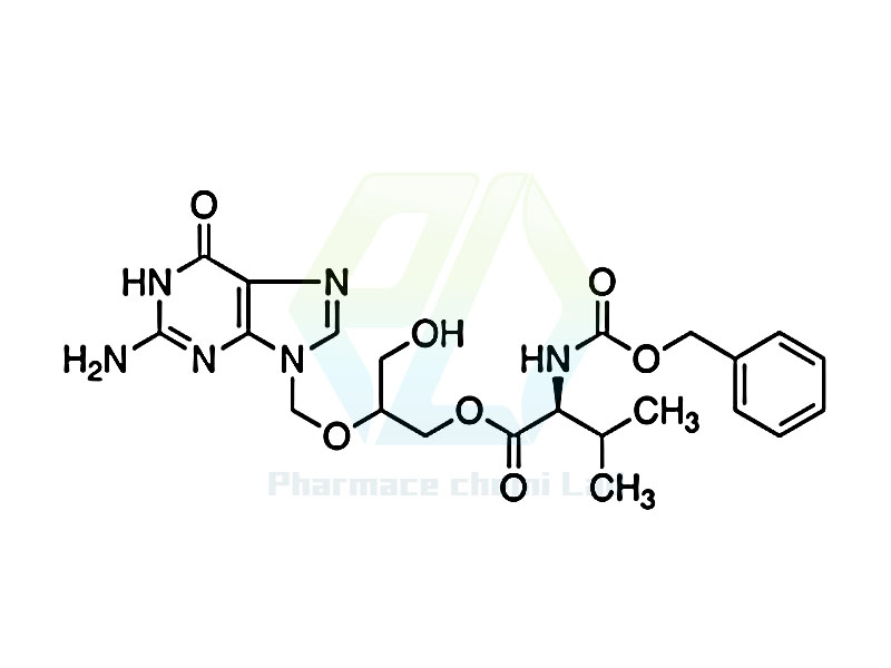 N-Carbobenzyloxy-L-valinyl-ganciclovir