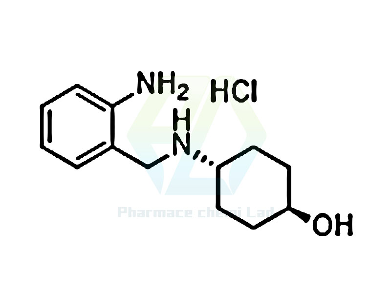 Trans,rel-(1R,4R)-4-{[(2-Aminophenyl)methyl]amino}cyclohexan-1-ol Hydrochloride