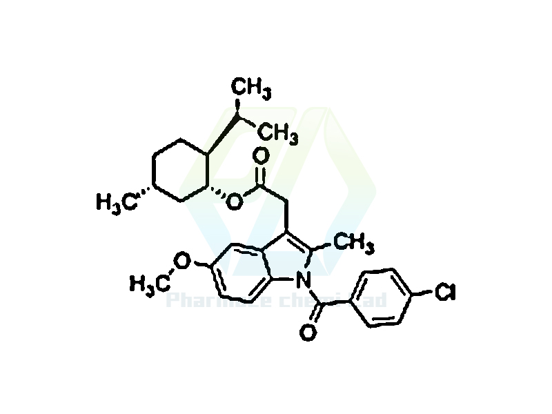 Indometacin 1-Menthol ester