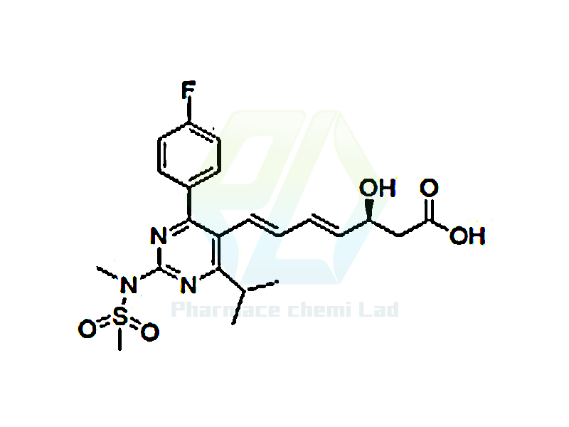 rac-(4E,6E)-5-Dehydroxy Rosuvastatin