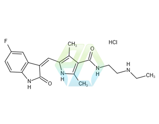 Sunitinib N-Desethyl Impurity HCl