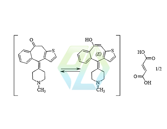 Ketotifen EP Impurity F Hemifumarate