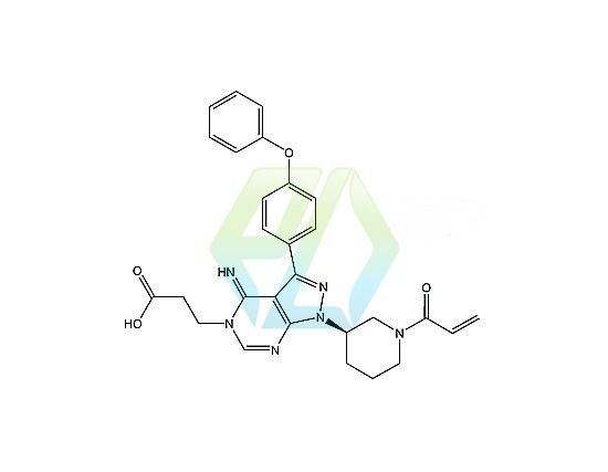 Ibrutinib N-Carboxyethyl Imine Impurity 2