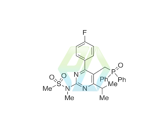 N-(5-((Diphenylphosphoryl)methyl)-4-(4-fluorophenyl)-6-isopropylpyrimidin-2-yl)-