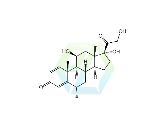 Fluorometholone 21-hydroxy analogue  