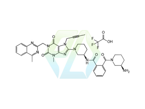 Linagliptin Impurity 50 Trifluoroacetate  