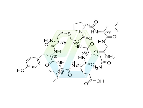 Oxytocin-Gln Deamination Impurity Trifluoroacetate 