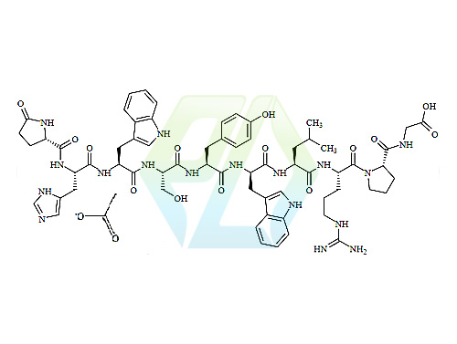 Triptorelin USP Related Compound C Acetate 