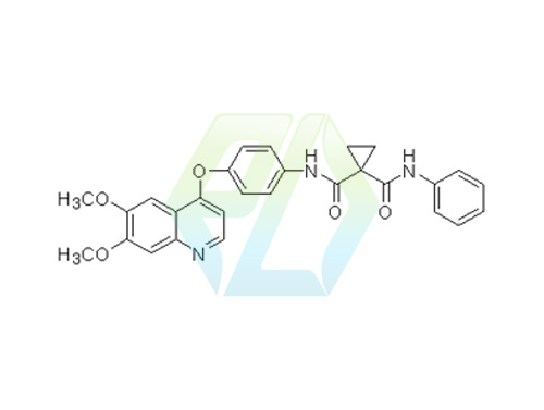 N-(4-((6,7-Dimethoxyquinolin-4-yl)oxy)phenyl)-N-phenylcyclopropane-1,1-dicarboxa