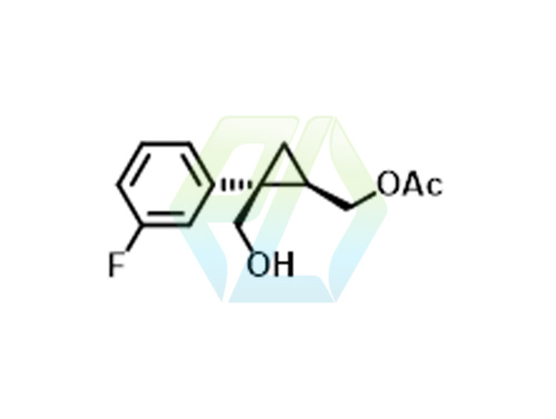 [(1R,2S)-2-(3-fluorophenyl)-2-(hydroxymethyl)cyclopropyl]-methyl acetate