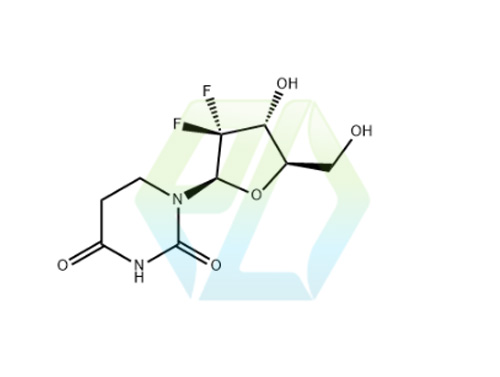 2’-deoxy-2’,2’-difluorotetrahydrouridine