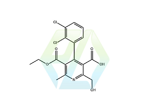 5-Carboxy-6-hydroxyMethyl Dehydro Felodipine