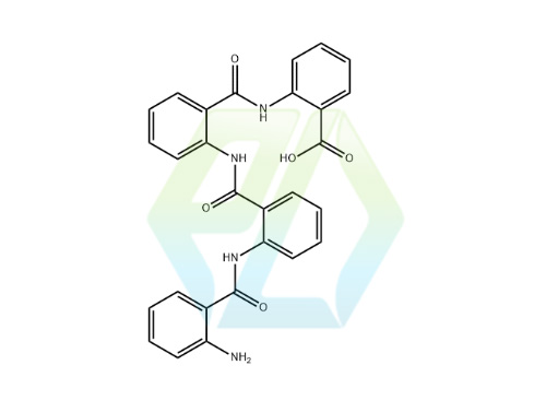 Benzoic acid, 2-[[2-[[2-[(2-aminobenzoyl)amino]benzoyl]amino]benzoyl]amino]- 