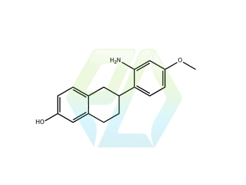 2-Naphthalenol, 6-(2-amino-4-methoxyphenyl)-5,6,7,8-tetrahydro-